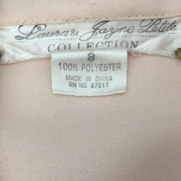 Laura & Jayne Petites - Sheer pastel pink blouse - Picture 5 of 6